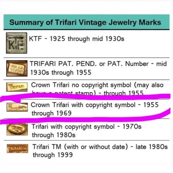 1955-69 Signed Crown TRIFARI Canadian Maple Leaf Pin-Rare! - Picture 6 of 8